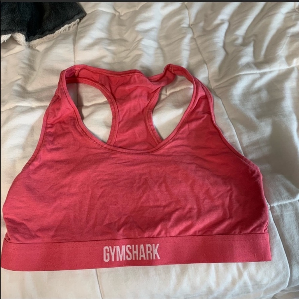 Gymshark pink sports bra